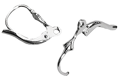 Image of 925 Silber Ohrhaken m. Verschluss, SB-Btl 2Stück bei JUMBO