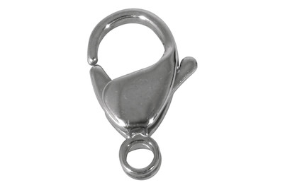 Image of Edelstahl Karabiner-Schliesse, 15mm SB-Btl 1Stück bei JUMBO