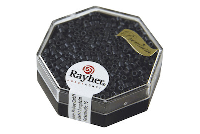 Image of Delica-Rocailles, 2,2mm ø, metallic matt, Dose bei JUMBO