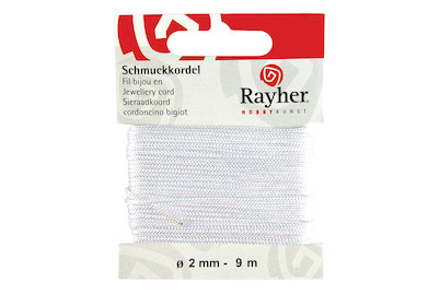 Image of Schmuckkordel, ø 2 mm, SB-Karte 9 m