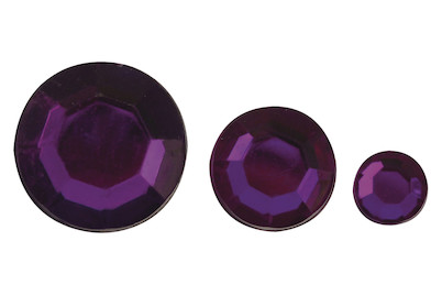 Image of Acryl-Strasssteine lila bei JUMBO