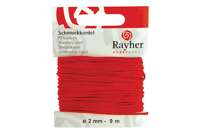 Image of Schmuckkordel, ø 2 mm, SB-Karte 9 m bei JUMBO