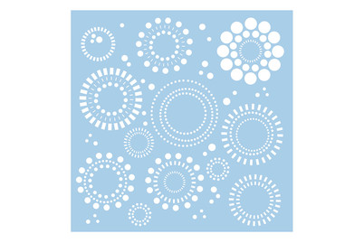 Image of Schablone Kreise 30x30 cm bei JUMBO