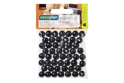 Image of Holz Perlen poliert 10 mm ø bei JUMBO