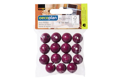 Image of Holz Perlen poliert 16 mm ø bei JUMBO