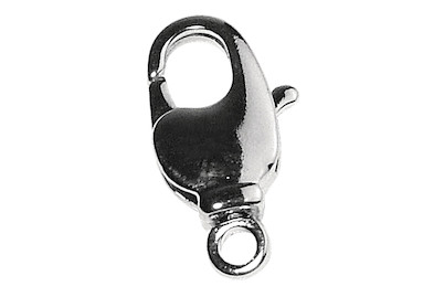 Image of Karabiner-Schliesse m. drehbarer Öse, 7,3x14mm, SB-Btl 2Stück bei JUMBO