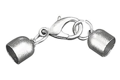 Image of Schmuckverschluss matt silber 5mm bei JUMBO