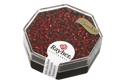 Image of Delica-Rocailles, 1,6mm ø, mit Silbereinzug, Dose bei JUMBO