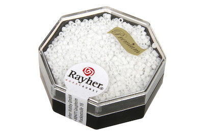 Image of Delica-Rocailles, 1,6mm ø, matt opak, Dose bei JUMBO