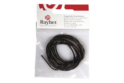 Image of Rundriemen aus Ziegenleder 1.5 mm ø bei JUMBO