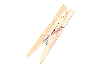 Image of Holz-Wäscheklammern, 4,5 cm, SB-Btl. 24 Stück bei JUMBO