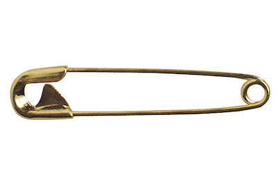 Image of Sicherheitsnadeln, 0,65mm ø, 19mm, Dose 258Stück bei JUMBO