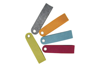 Image of Filzlasche, 15x3,5cm, SB-Btl 5Stück bei JUMBO