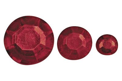 Image of Acryl-Strasssteine rot bei JUMBO