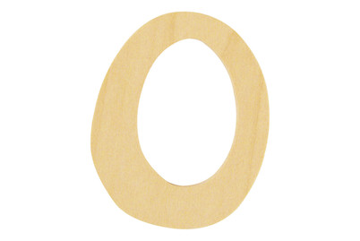 Image of Holz- Zahl FSC Mix Credit, 6cm ø bei JUMBO