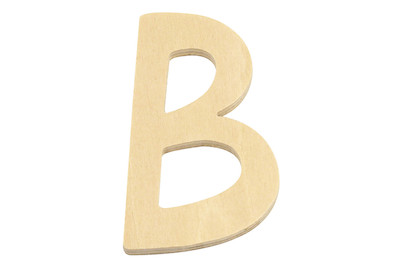 Image of Holz- Buchstabe B,Fsc Mix Credit, 6cm ø bei JUMBO