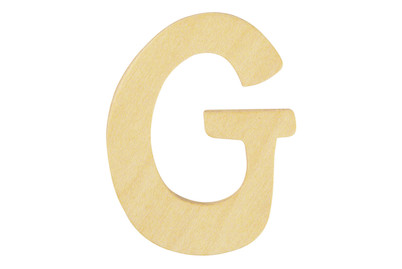 Image of Holz- Buchstabe G,Fsc Mix Credit, 6cm ø bei JUMBO