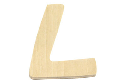 Image of Holz- Buchstabe L,Fsc Mix Credit, 6cm ø bei JUMBO