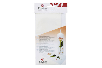 Image of Transfer-Wachsplatte 20x10 cm bei JUMBO