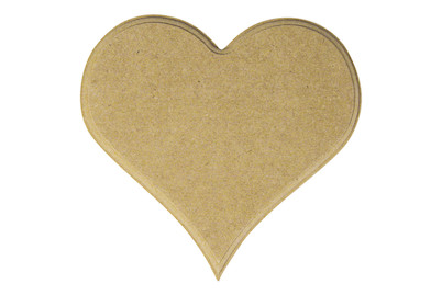 Image of MDF Herz FSC Mix Credit, 14cm ø, SB-Btl 1Stück bei JUMBO