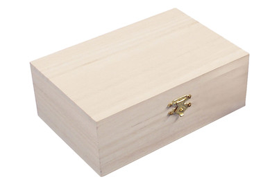 Image of Holz Schatulle FSC Mix Credit, 15x10x5,5cm bei JUMBO