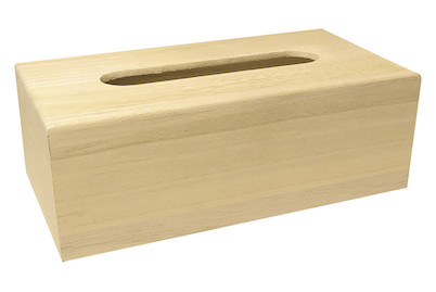 Image of Holz Hülle f.Kosmetiktücher FSCMixCredit, 23x11,5x7,5cm bei JUMBO