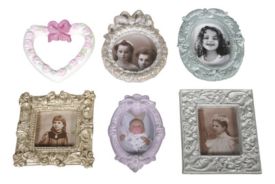 Image of Giessform: Bilderrahmen, 6 Motive, 6,5-8cm, Grösse: 23,2x18,3cm bei JUMBO