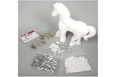 Image of Pailletten Bastelset Pferd Jacqueline , 1 Pferd, SB-Blisterbox bei JUMBO