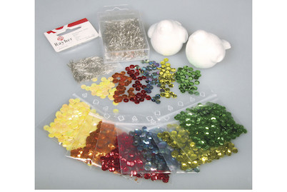 Image of Pailletten Bastelset Vögel Piep&Matz , 2 Vögel, SB-Blisterbox bei JUMBO