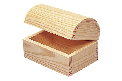 Image of Holz Truhe FSC Mix Credit, 13x9x9cm bei JUMBO