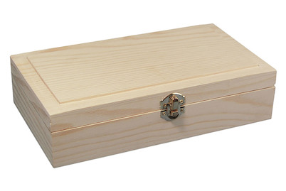 Image of Holz Schatulle Rahmen FSC Mix Credit, 25x14x6cm bei JUMBO
