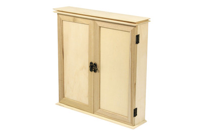 Image of Holz Sammelschränkchen FSC Mix Credit, 30,2x7,2x30,3cm, 24 Schubladen bei JUMBO