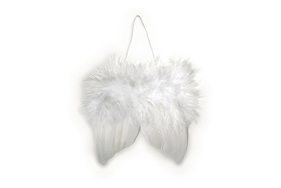 Image of Engelflügel aus Federn, 5cm, SB-Btl 2Stück bei JUMBO