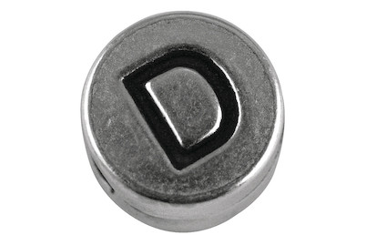 Image of Metall-Perle D , 7mm ø, Loch 2mm ø, lose