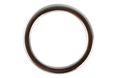 Image of Schmuckring Metall flach 15 mm ø