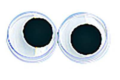 Image of Plastik-Wackelaugen, 5mm ø, SB-Btl 10Stück bei JUMBO