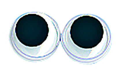 Image of Plastik-Wackelaugen, 7mm ø, SB-Btl 10Stück bei JUMBO