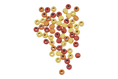 Image of Holz-Perlen, matt, 4mm ø, SB-Btl 130Stück bei JUMBO