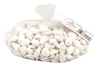 Image of Fluss-Kiesel Netz 1 kg Weiss bei JUMBO