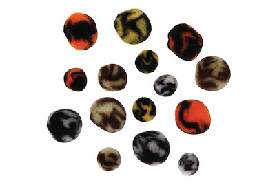Image of Pompons Animal, SB-Btl. 100 Stück, Farben+Grössen sort. bei JUMBO