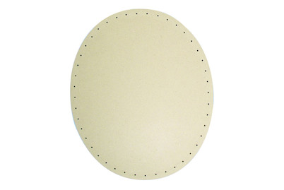 Image of MDF-Korbflechtboden, 30x20cm, oval, Löcher ø 3mm bei JUMBO
