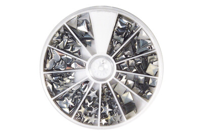 Image of Hotfix-Nieten, Formenmix, 2,5-10 mm, sortiert, Box 420Stück bei JUMBO