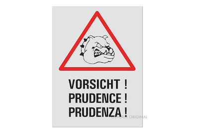 Image of Warnung vor dem Hund bei JUMBO