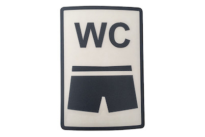 Image of WC + Badehose Symbol bei JUMBO