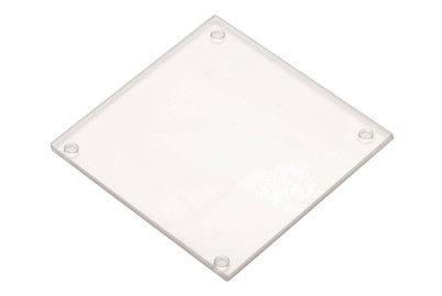 Image of Glasuntersetzer eckig 95 x 95 mm 4 Stück bei JUMBO