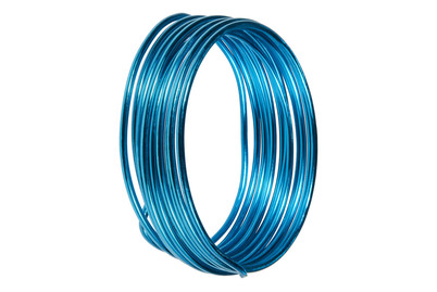 Image of Deko Aludraht 2 mm 2 m türkis bei JUMBO