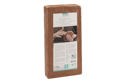 Image of Töpferton terracotta feinschamottiert 0.5 bei JUMBO