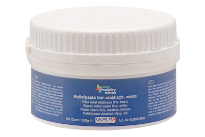 Image of Reliefpaste elastisch fein250 g weiss bei JUMBO