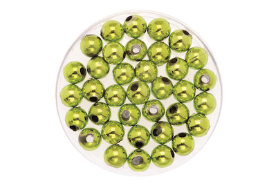 Image of Dekoperlen 75 g 6mm grün bei JUMBO
