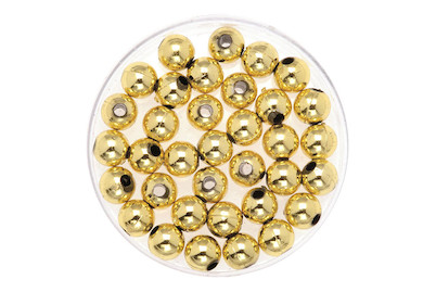 Image of Dekoperlen 75 g 6mm goldfarben